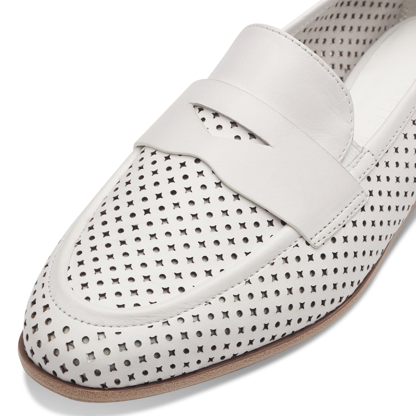 Tamaris - Mocassin Blanc Motifs Cuir 24210-42-110