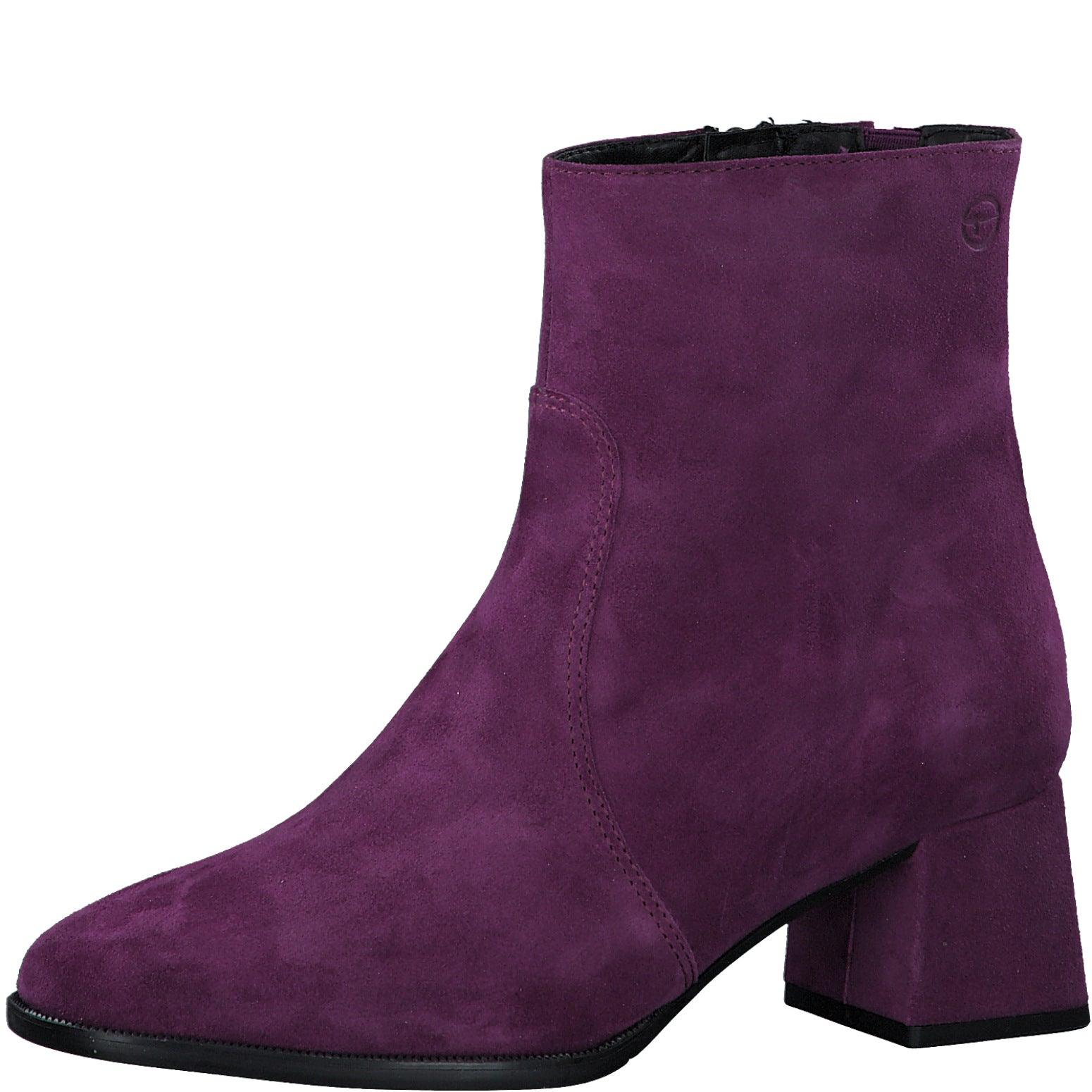 Chaussure-Femme-tamaris-botte-violet-cuir-25069-41-560