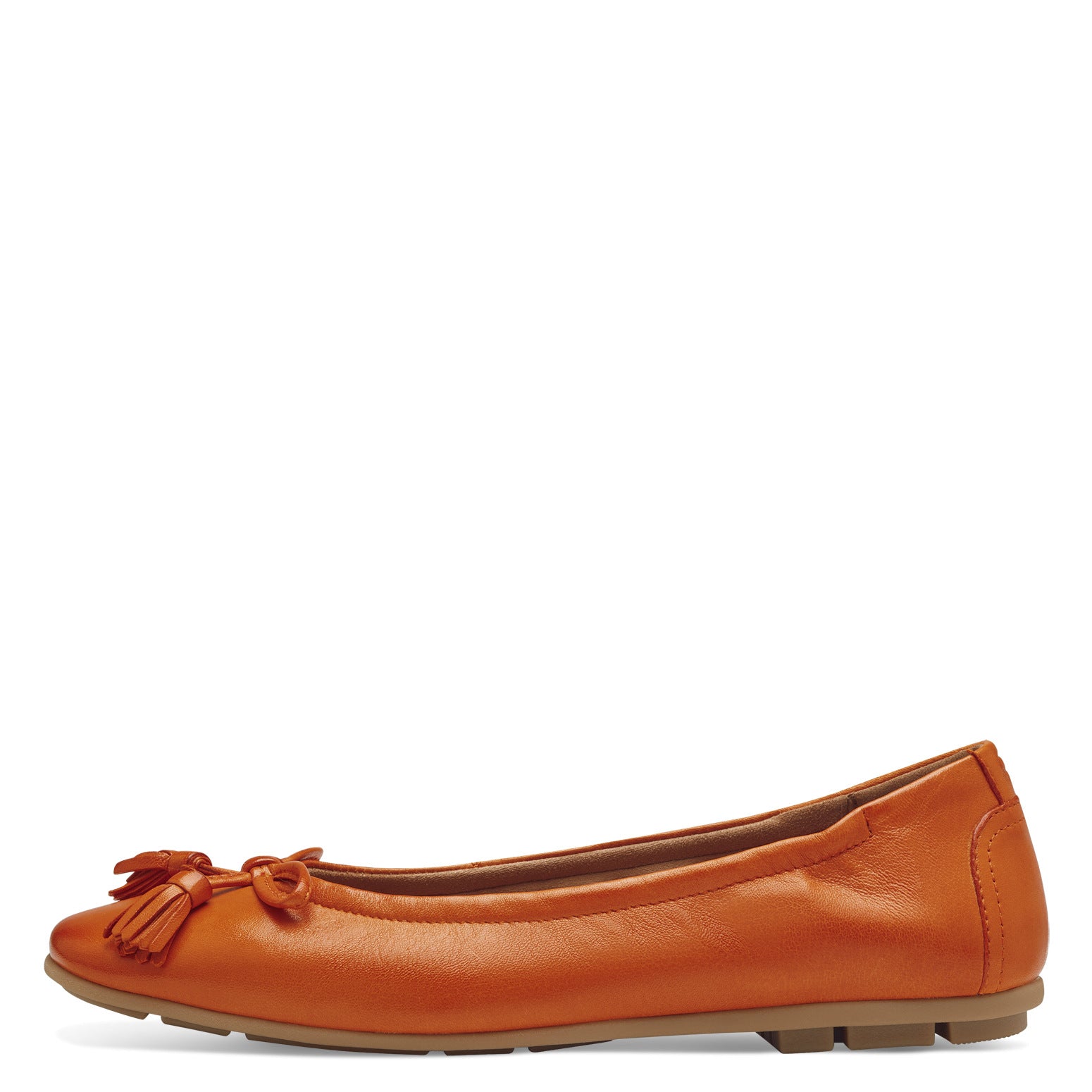 tamaris-ballerine-orange-cuir-22107-42-606-2