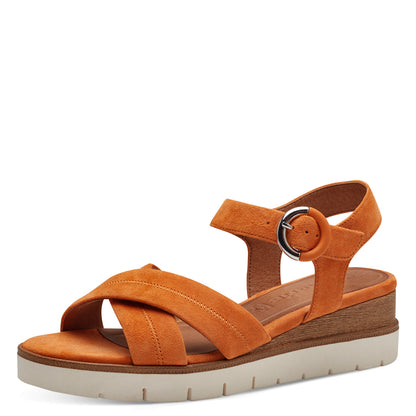 tamaris-troyes-nu-pied-orange-cuir-28202-42-606